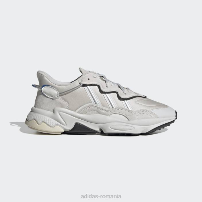 Adidas pantofi argintii ozweego unisex gri/alb/argintiu 2JBN12302