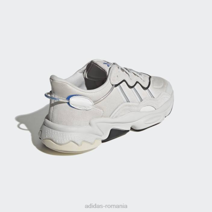 Adidas pantofi argintii ozweego unisex gri/alb/argintiu 2JBN12302