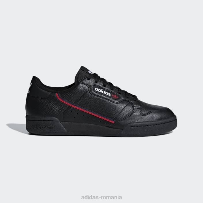 Adidas pantofi continental 80 negru adidas unisex negru / stacojiu / bleumarin 2JBN30