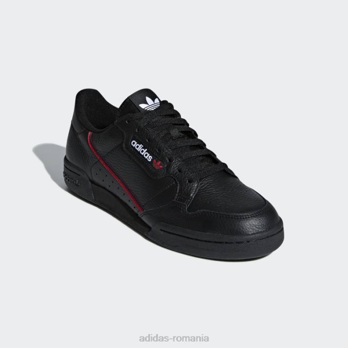 Adidas pantofi continental 80 negru adidas unisex negru / stacojiu / bleumarin 2JBN30