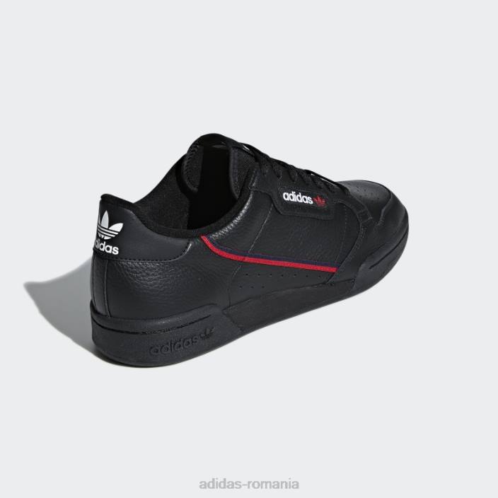Adidas pantofi continental 80 negru adidas unisex negru / stacojiu / bleumarin 2JBN30