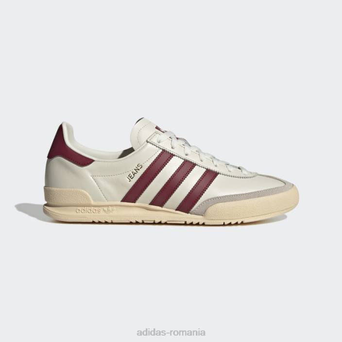 Adidas pantofi de blugi albi unisex alb/nisip/visiniu 2JBN12803