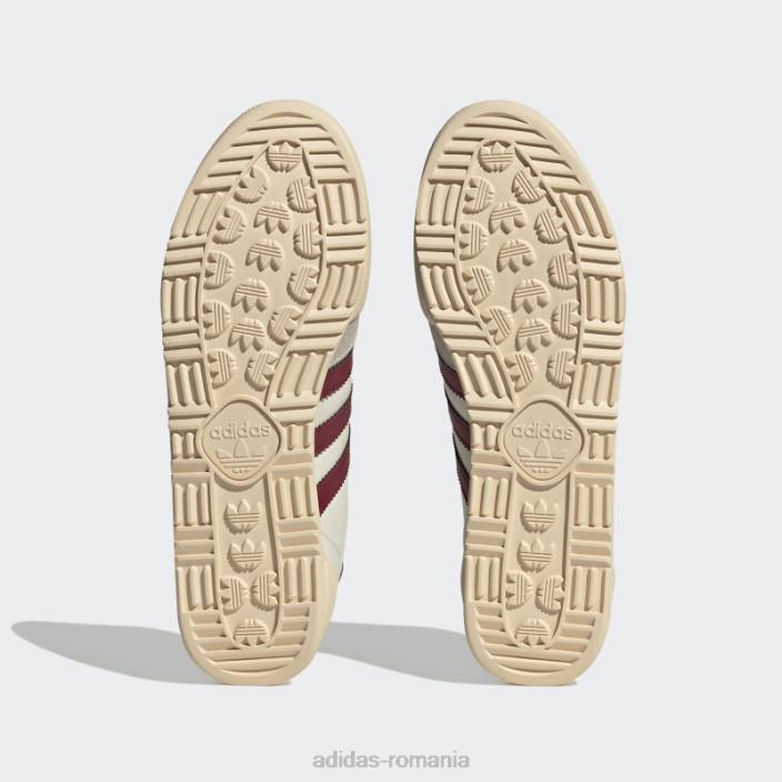 Adidas pantofi de blugi albi unisex alb/nisip/visiniu 2JBN12803