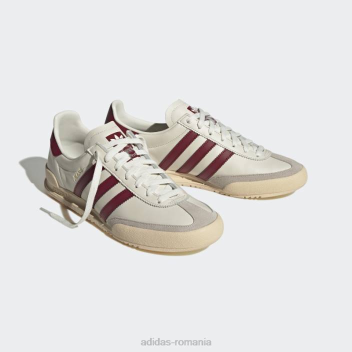 Adidas pantofi de blugi albi unisex alb/nisip/visiniu 2JBN12803