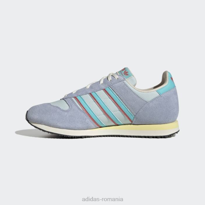 Adidas pantofi de mers pe curse albastru unisex albastru/galben 2JBN12914