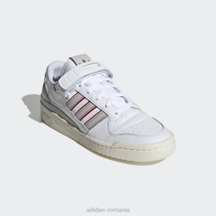 Adidas pantofi forum alb/gri/albastru unisex alb/gri/albastru 2JBN12588