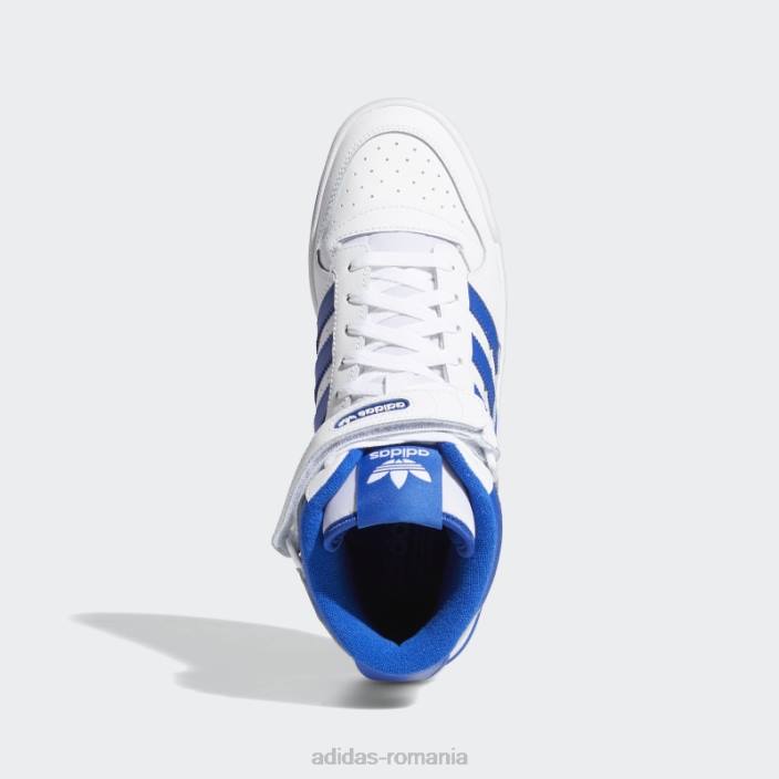 Adidas pantofi forum mid albastru regal unisex alb/albastru regal 2JBN3845