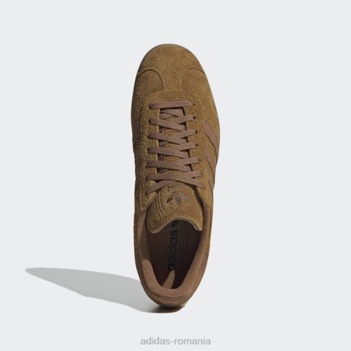 Adidas pantofi gazelle de bronz adidas unisex bronz/pantone/gumă 2JBN12735