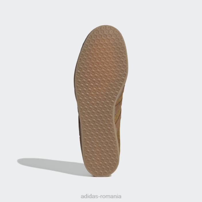 Adidas pantofi gazelle de bronz adidas unisex bronz/pantone/gumă 2JBN12735