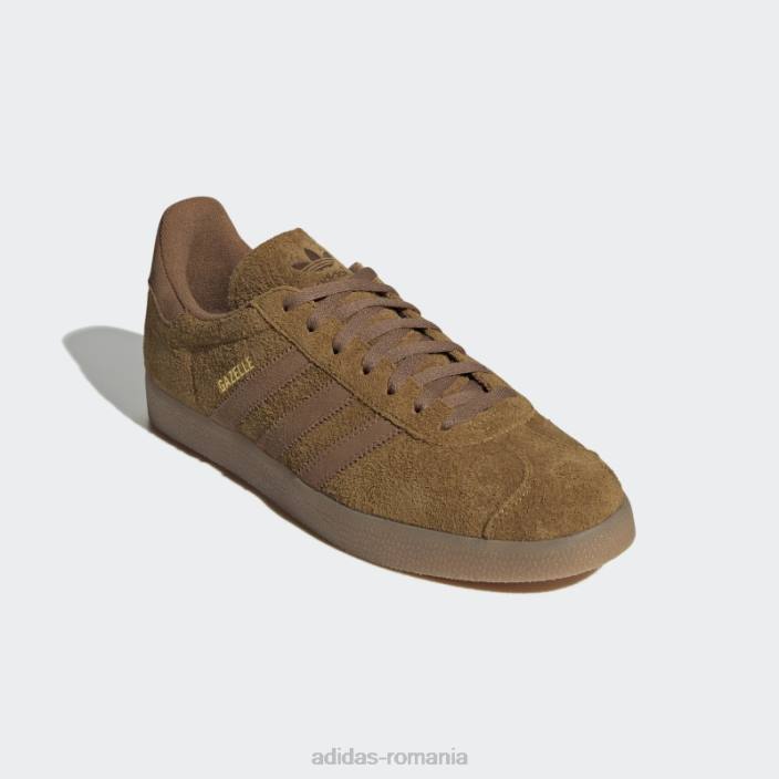 Adidas pantofi gazelle de bronz adidas unisex bronz/pantone/gumă 2JBN12735