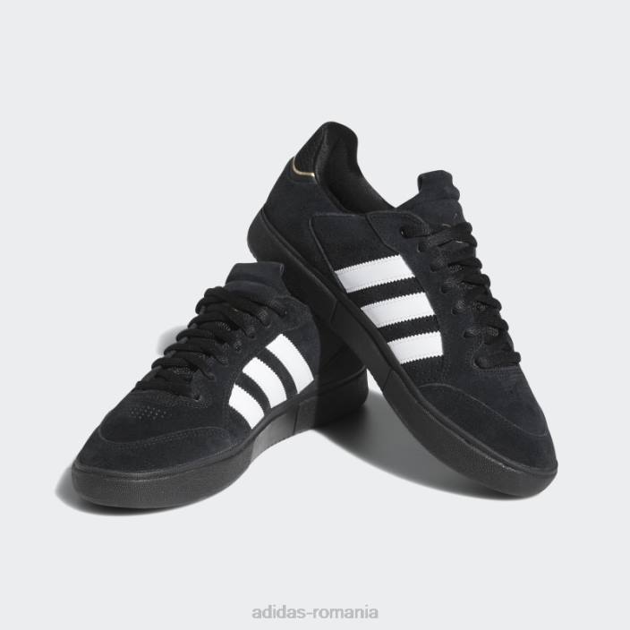 Adidas pantofi joase Tyshawn aurii metalici unisex negru/alb/auriu metalic 2JBN12424