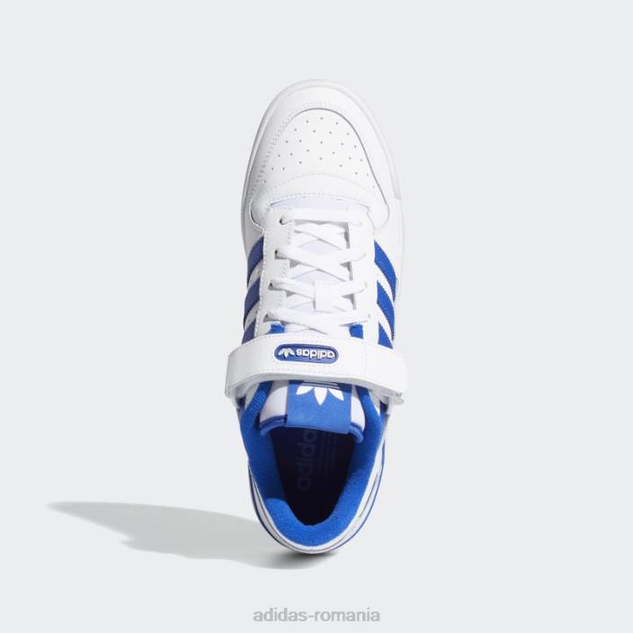 Adidas pantofi joase forum albastru regal unisex alb/albastru regal 2JBN3836