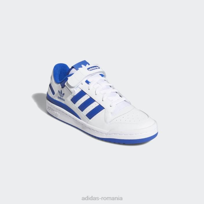 Adidas pantofi joase forum albastru regal unisex alb/albastru regal 2JBN3836