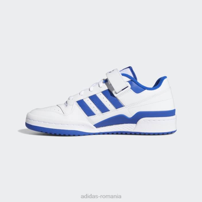 Adidas pantofi joase forum albastru regal unisex alb/albastru regal 2JBN3836