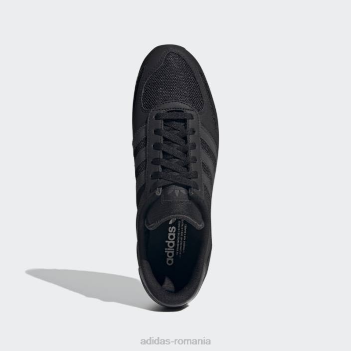 Adidas pantofi la trainer negri adidas unisex negru/carbon 2JBN12738