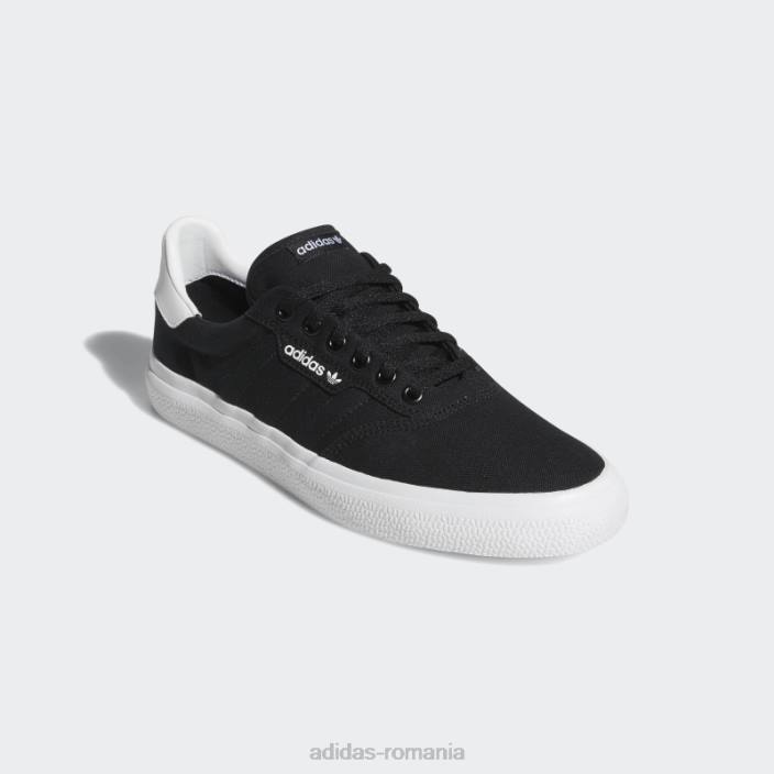 Adidas pantofi negri 3mc vulc unisex alb negru 2JBN460