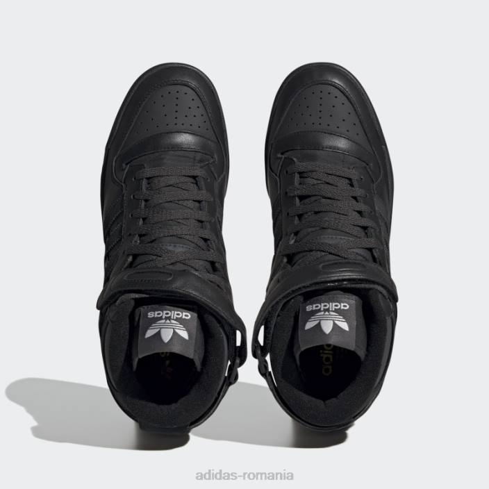 Adidas pantofi negri forum 84 înalți unisex negru/carbon/gri 2JBN12737