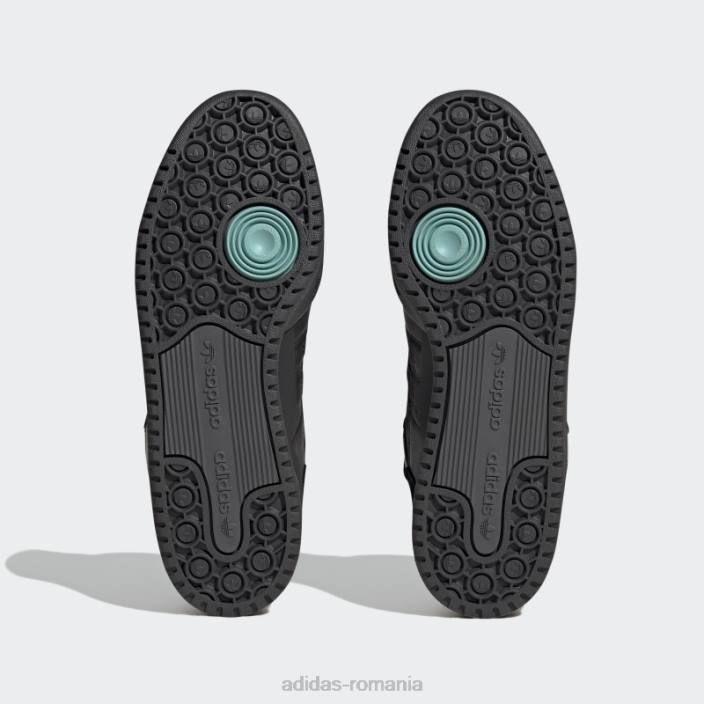 Adidas pantofi negri forum 84 înalți unisex negru/carbon/gri 2JBN12737