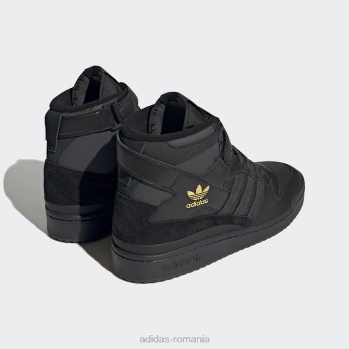 Adidas pantofi negri forum 84 înalți unisex negru/carbon/gri 2JBN12737