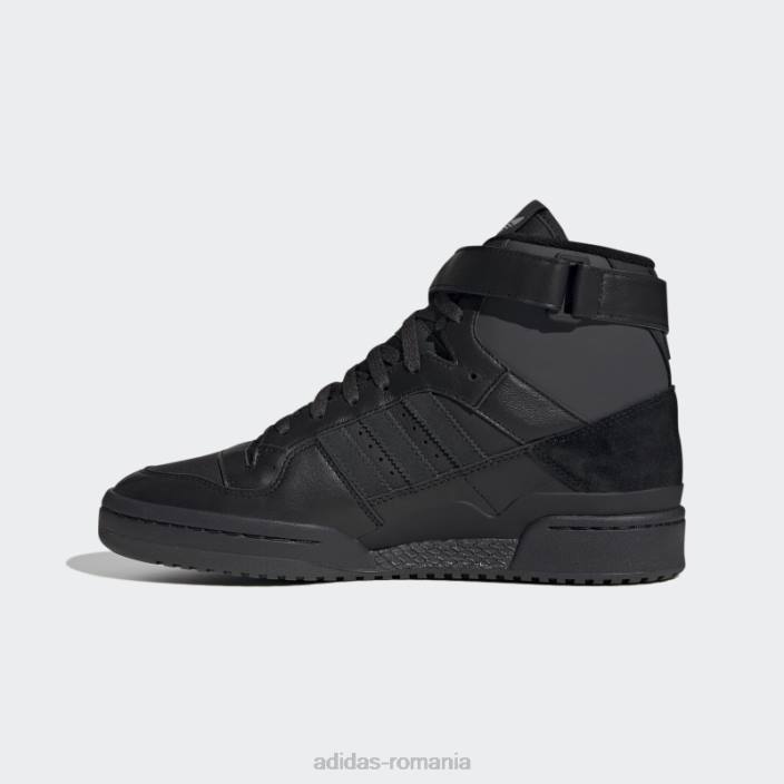 Adidas pantofi negri forum 84 înalți unisex negru/carbon/gri 2JBN12737