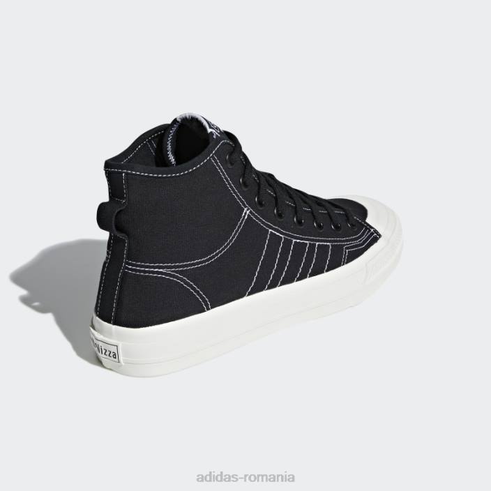 Adidas pantofi negri nizza rf hi unisex alb negru 2JBN154