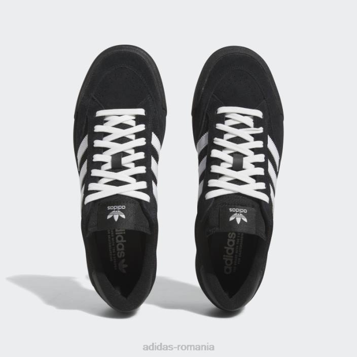 Adidas pantofi negri nora unisex negru/alb/auriu metalic 2JBN4145