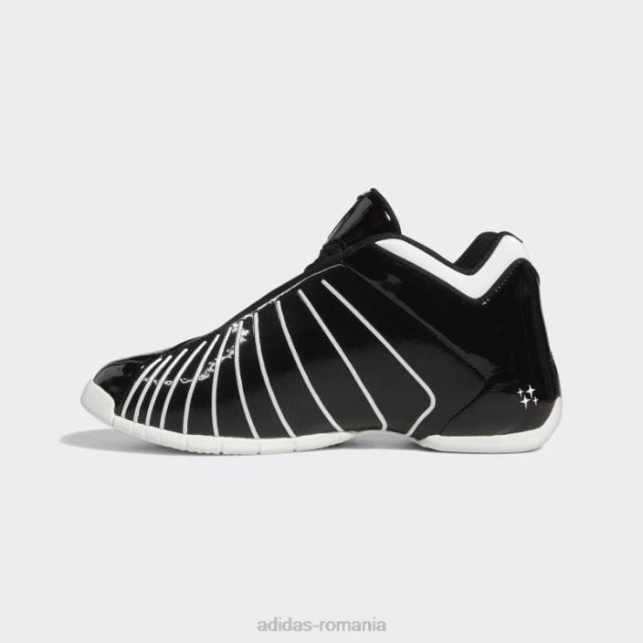Adidas pantofi negri t-mac 3 restomod adidas unisex negru/alb/albastru îndrăzneț 2JBN4461