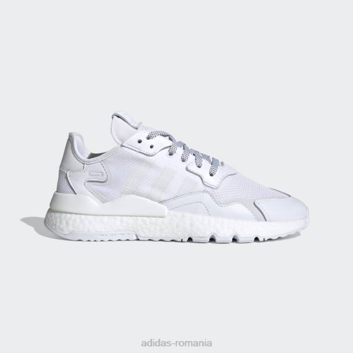 Adidas pantofi nite jogger albi unisex alb 2JBN4507