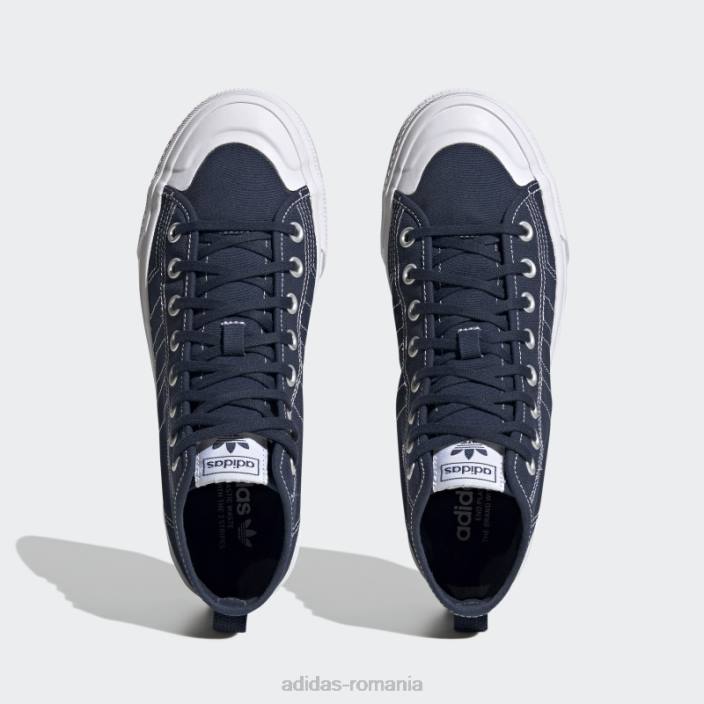 Adidas pantofi nizza hi rf night indigo unisex indigo de noapte/albastru capital 2JBN12722