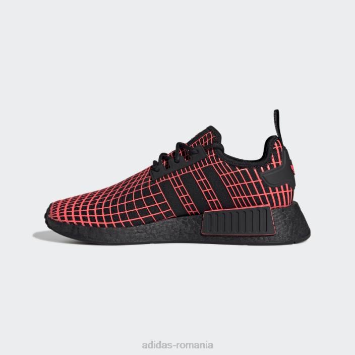 Adidas pantofi nmd-r1 turbo unisex negru/turbo 2JBN12973
