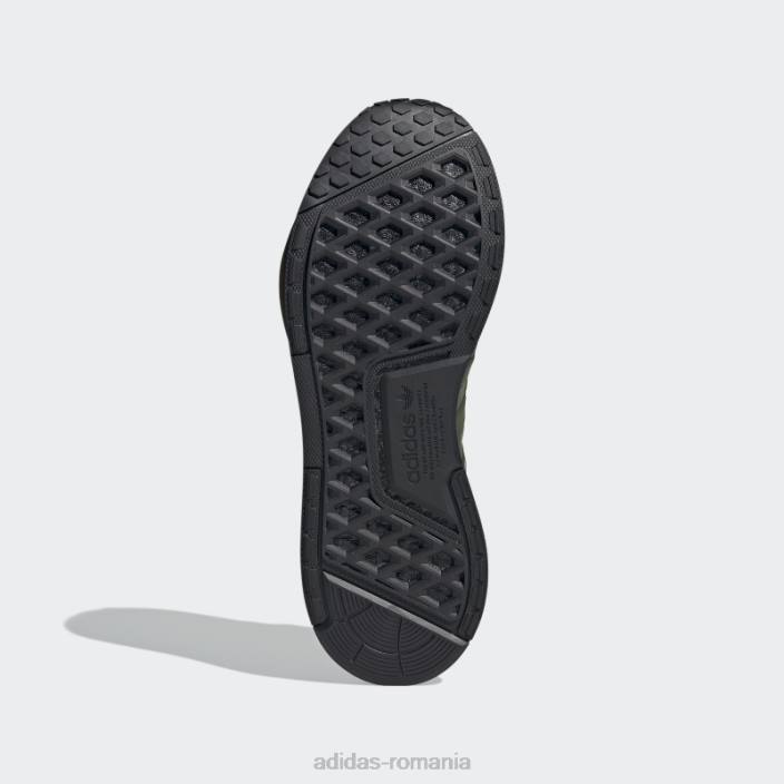 Adidas pantofi nmd-v3 adidas olive unisex măsliniu/negru 2JBN12864