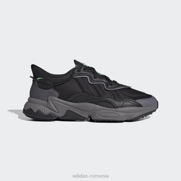 Adidas pantofi ozweego verzi unisex negru/gri/verde 2JBN6262
