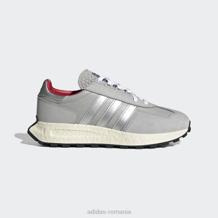 Adidas pantofi retropy e5 gri unisex gri/argintiu/stacojiu 2JBN12608
