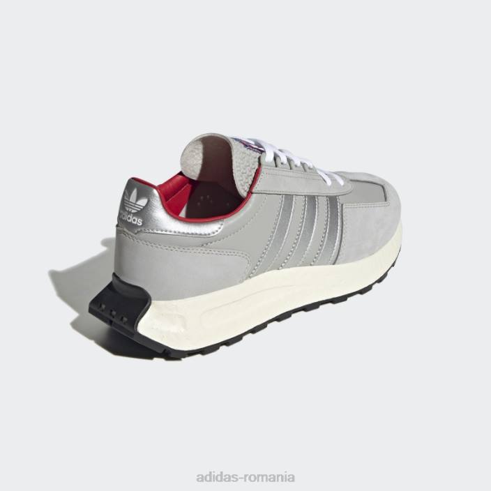 Adidas pantofi retropy e5 gri unisex gri/argintiu/stacojiu 2JBN12608
