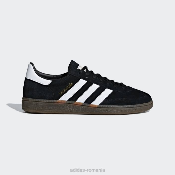 Adidas pantofi speciali handbal negri unisex negru/alb/gumă 2JBN4376