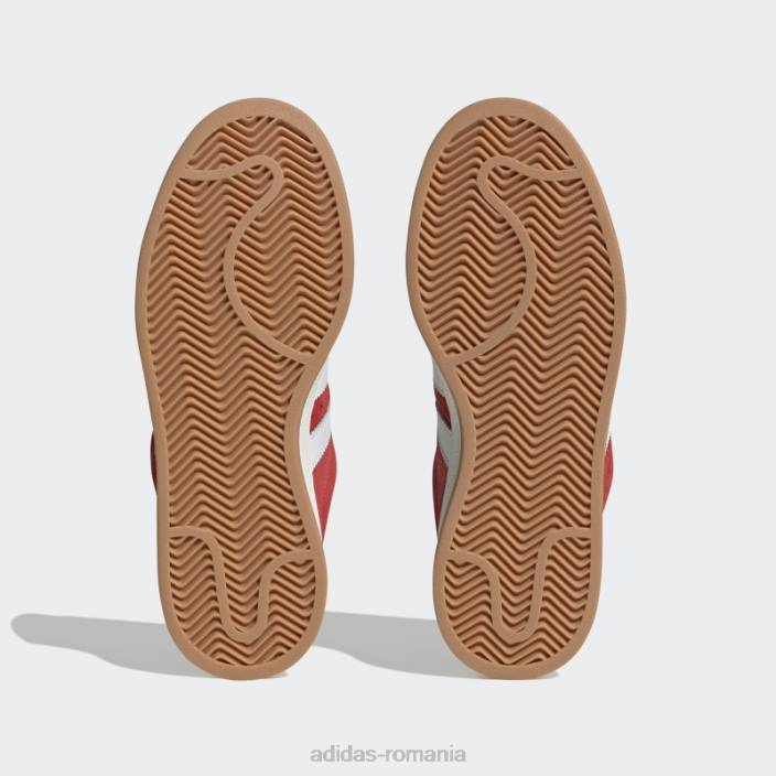 Adidas pantofi stacojii anilor 00 campus unisex stacojiu/alb 2JBN12809