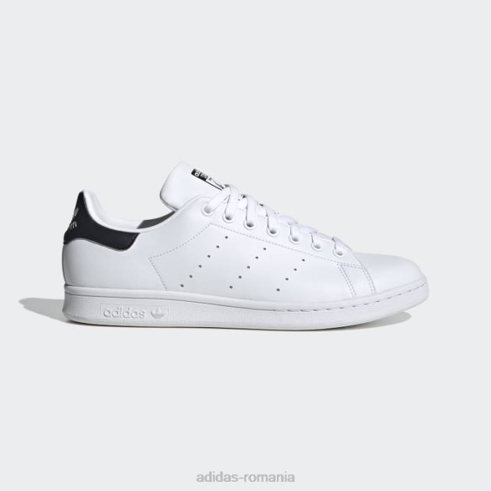 Adidas pantofi stan smith alb/negru elegant unisex alb negru 2JBN12267