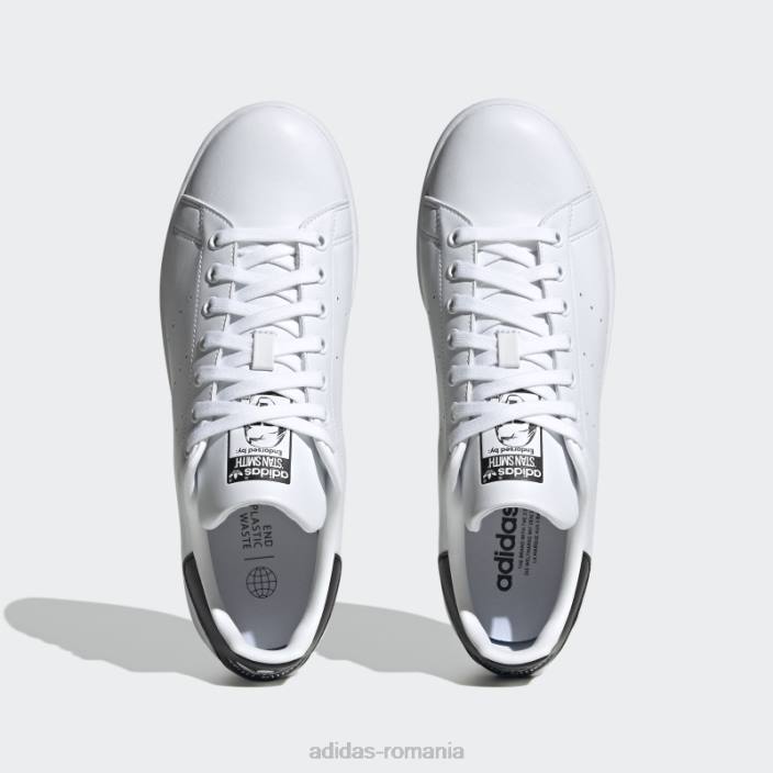 Adidas pantofi stan smith alb/negru elegant unisex alb negru 2JBN12267