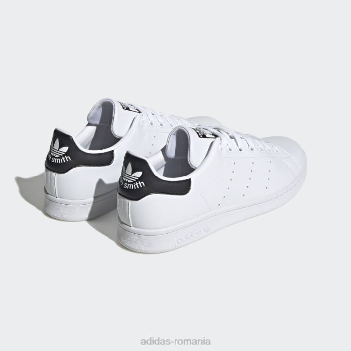 Adidas pantofi stan smith alb/negru elegant unisex alb negru 2JBN12267