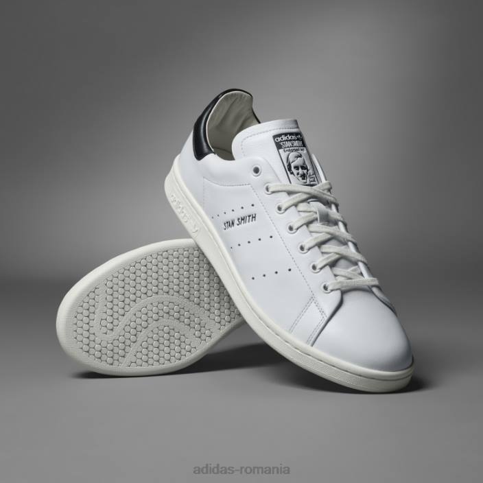 Adidas pantofi stan smith lux albi unisex alb negru 2JBN356