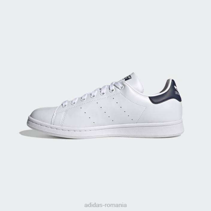 Adidas pantofi stan smith modă bleumarin unisex alb/marinier 2JBN3963