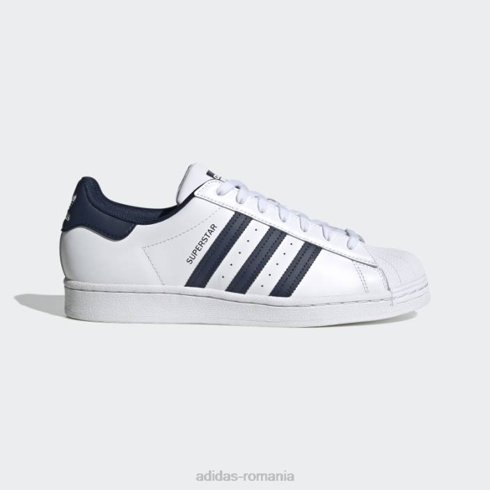 Adidas pantofi superstar albi ftwr unisex alb/bleumarin/ftwr alb 2JBN12245