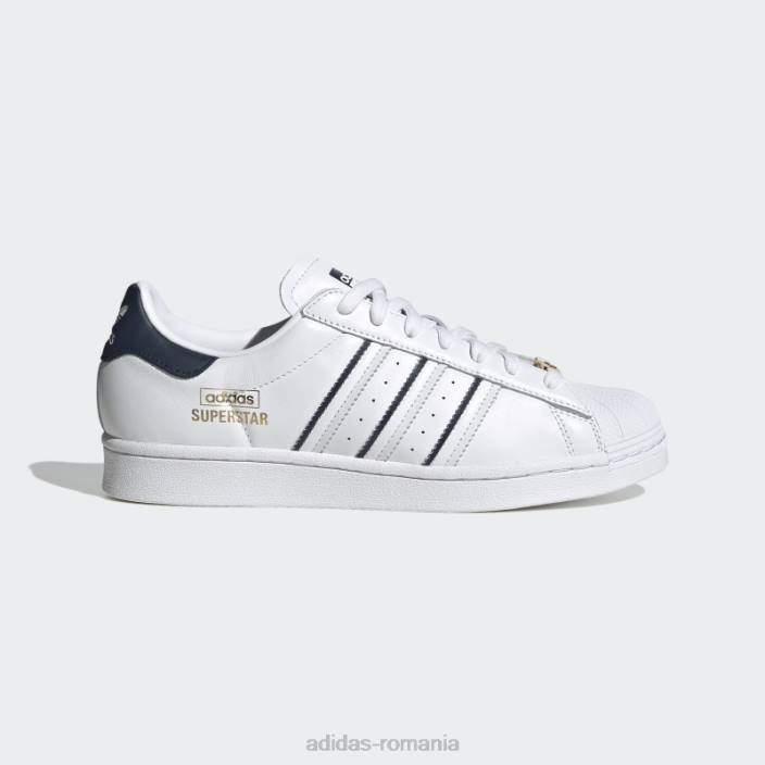 Adidas pantofi superstar bleumarin unisex alb/marinier 2JBN12460