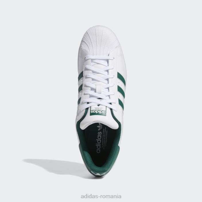 Adidas pantofi superstar eleganti verzi unisex alb/verde 2JBN3860