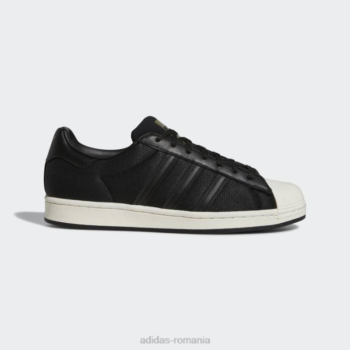 Adidas pantofi superstar măsline unisex negru/măsliniu/alb 2JBN12489