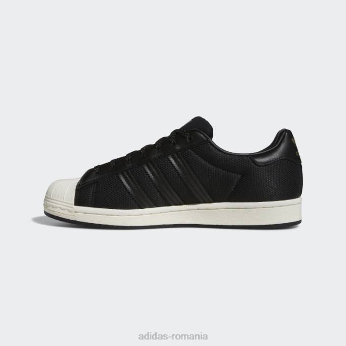 Adidas pantofi superstar măsline unisex negru/măsliniu/alb 2JBN12489