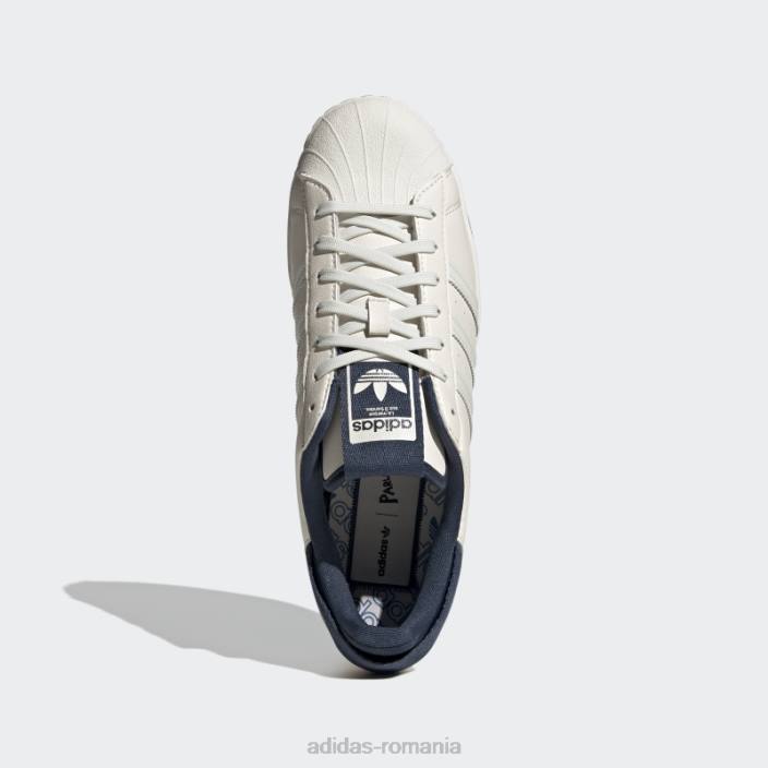 Adidas pantofi superstar nuanță albă unisex nuanță albă/marine 2JBN12350
