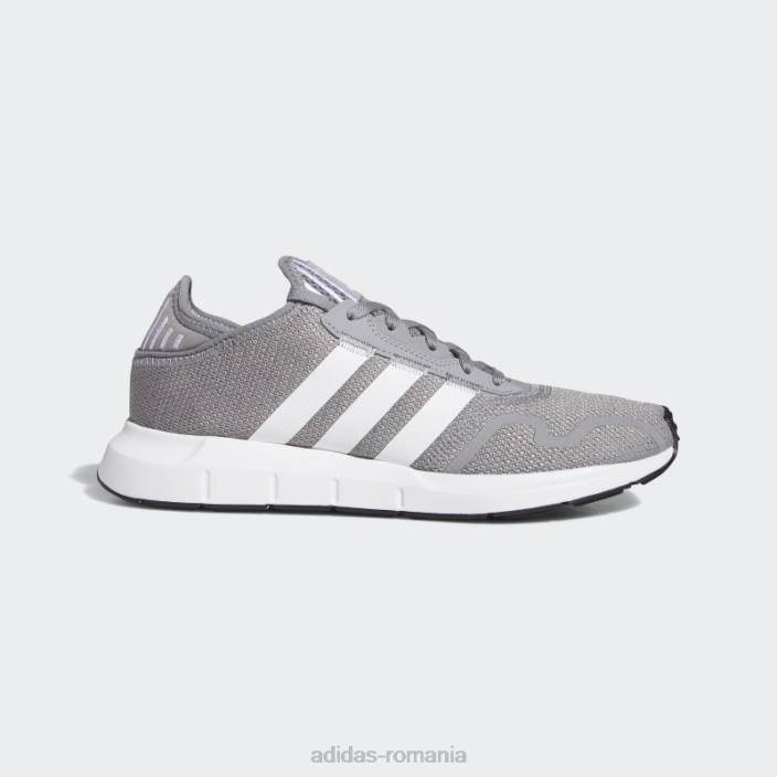 Adidas pantofi swift run x gri adidas unisex gri/alb/negru 2JBN618