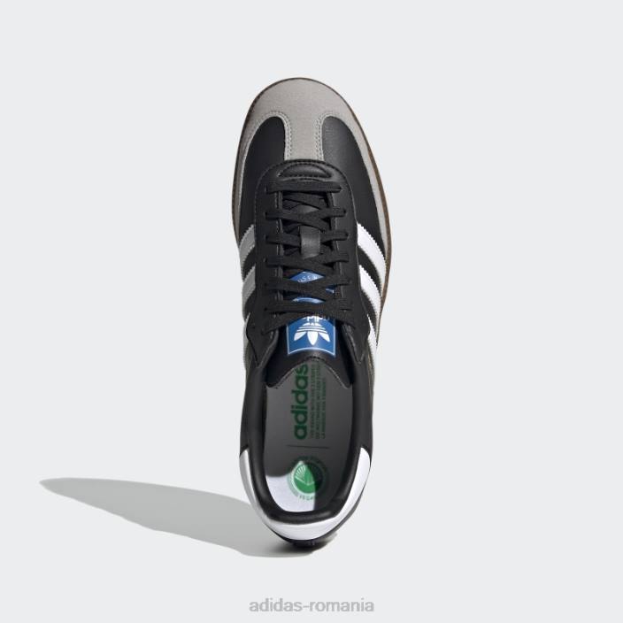 Adidas pantofi vegani samba alb adidas unisex alb/negru/gumă 2JBN4452