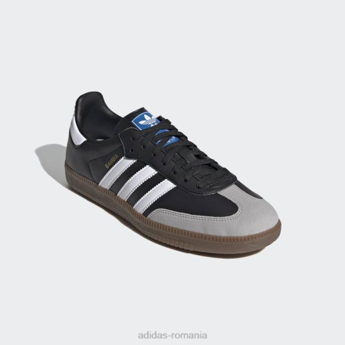 Adidas pantofi vegani samba alb adidas unisex alb/negru/gumă 2JBN4452